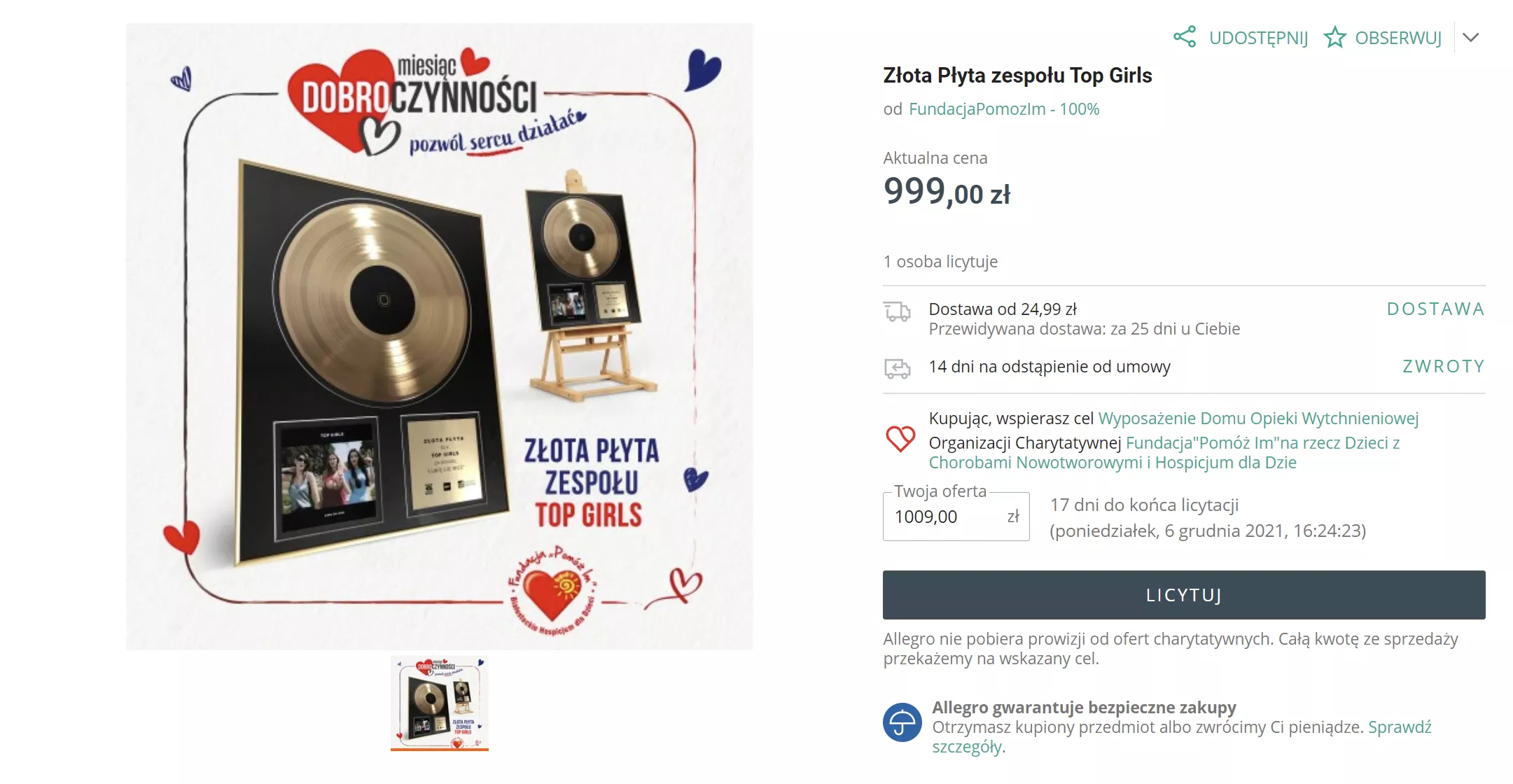 Artystki z zespołu Top Girls wystawiły na aukcję swoją złotą płytę! Dochód ze sprzedaży piękne gwiazdy disco polo przekażą potrzebującym! 